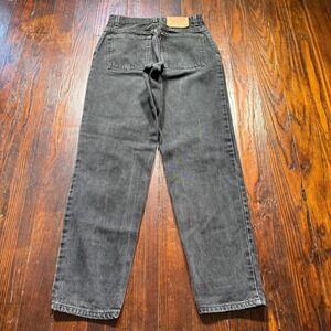 Vintage Levis 560 Jeans Womens 10 Reg Black Distress Relaxed Fit 90s MADE IN USA